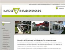 Tablet Screenshot of markisen-fuchs.de